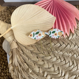 Top knot bow paperclip